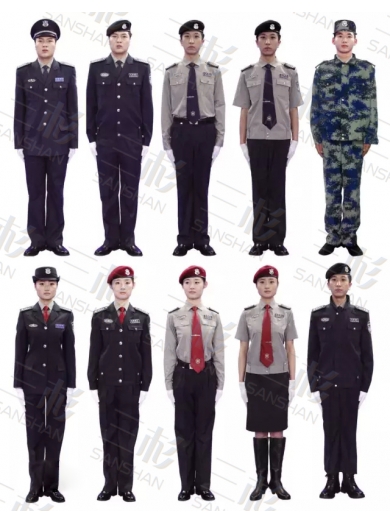 平时我们应该如何区分民警\协警\保安的服装？